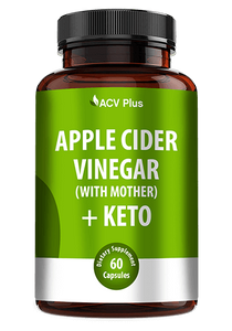 Apple Cider Vinegar -  ACV Plus Keto Diet - Free Trial Bottle By Shark Tank - Limited Stock